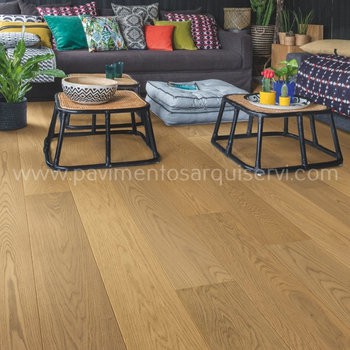 Madera Natural Parquet Roble Jengibre Extramate